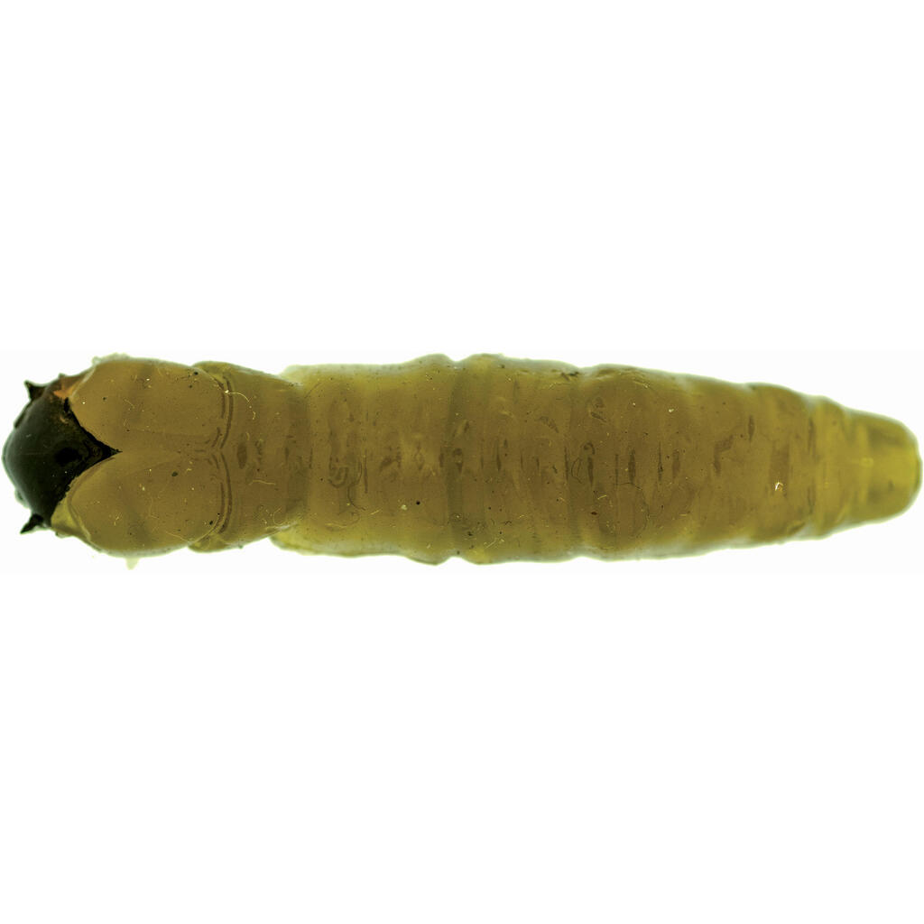 Gummiköder Caimano Worm Brown 3,8 cm 
