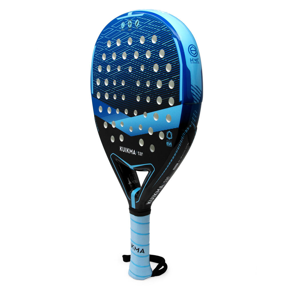 Adult Padel Racket PR 530 - Black/Blue