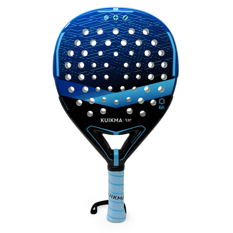Felnőtt padelütő PR 530, fekete, kék