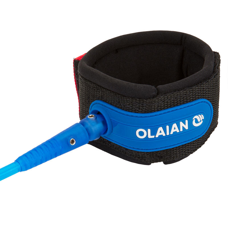 Leash surf 6' (183 cm ) diamètre 7mm bleu Maroc achat en ligne