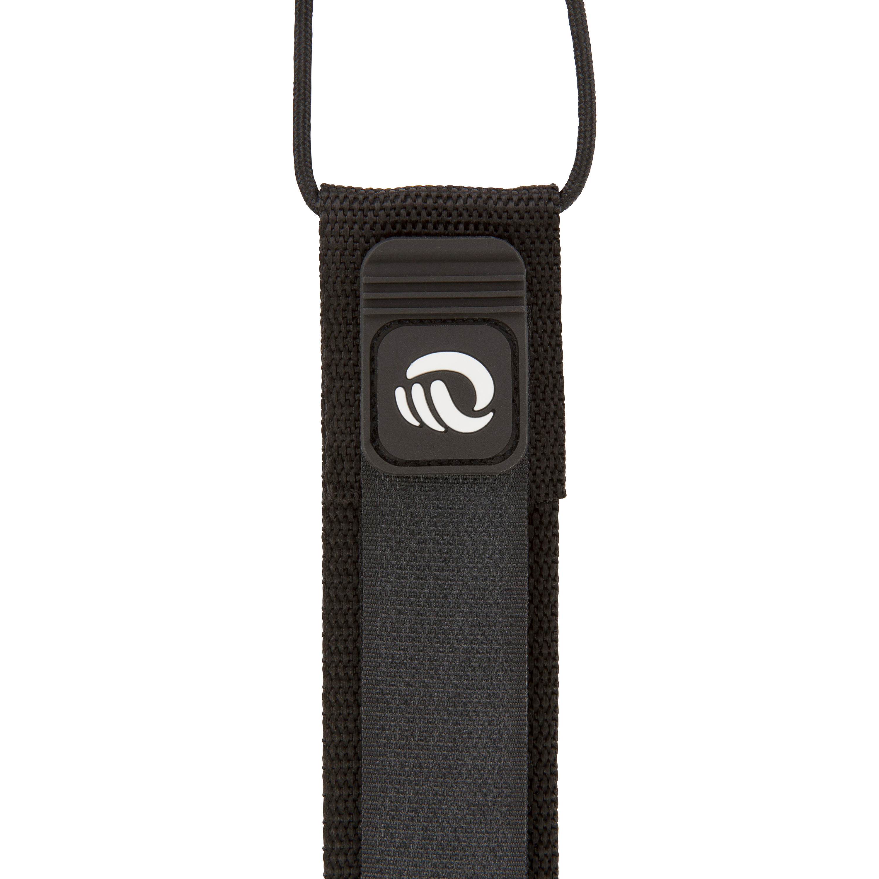 7 mm 8' (240 cm) Surfboard Leash Black - OLAIAN