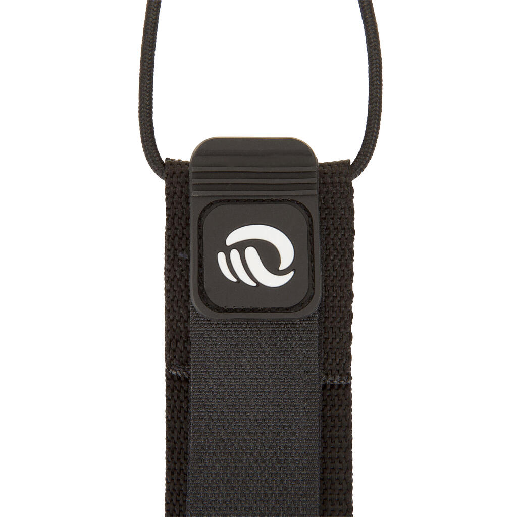 Leash Surf Negro 7' (210 cm) Diámetro 7 mm