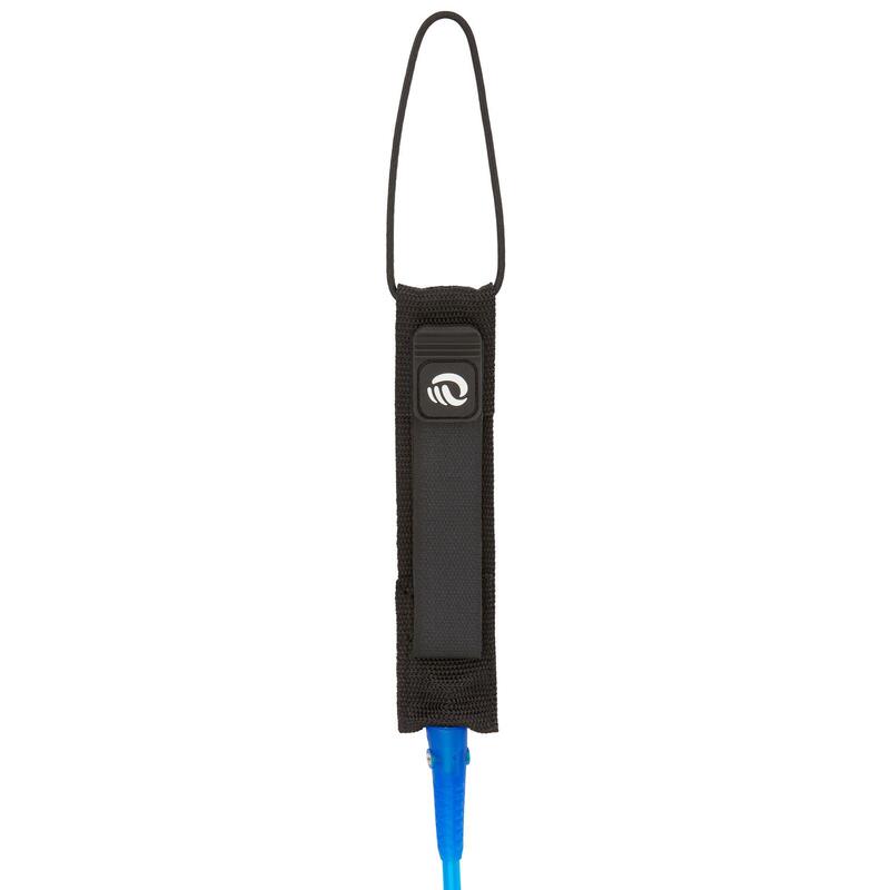 Surfařský leash 6' (183 cm) průměr 7 mm modrý