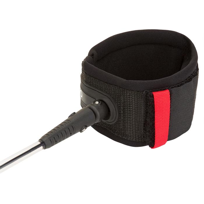 Leash surf 8' (240 cm) diamètre 7 mm vert Olaian Decathlon