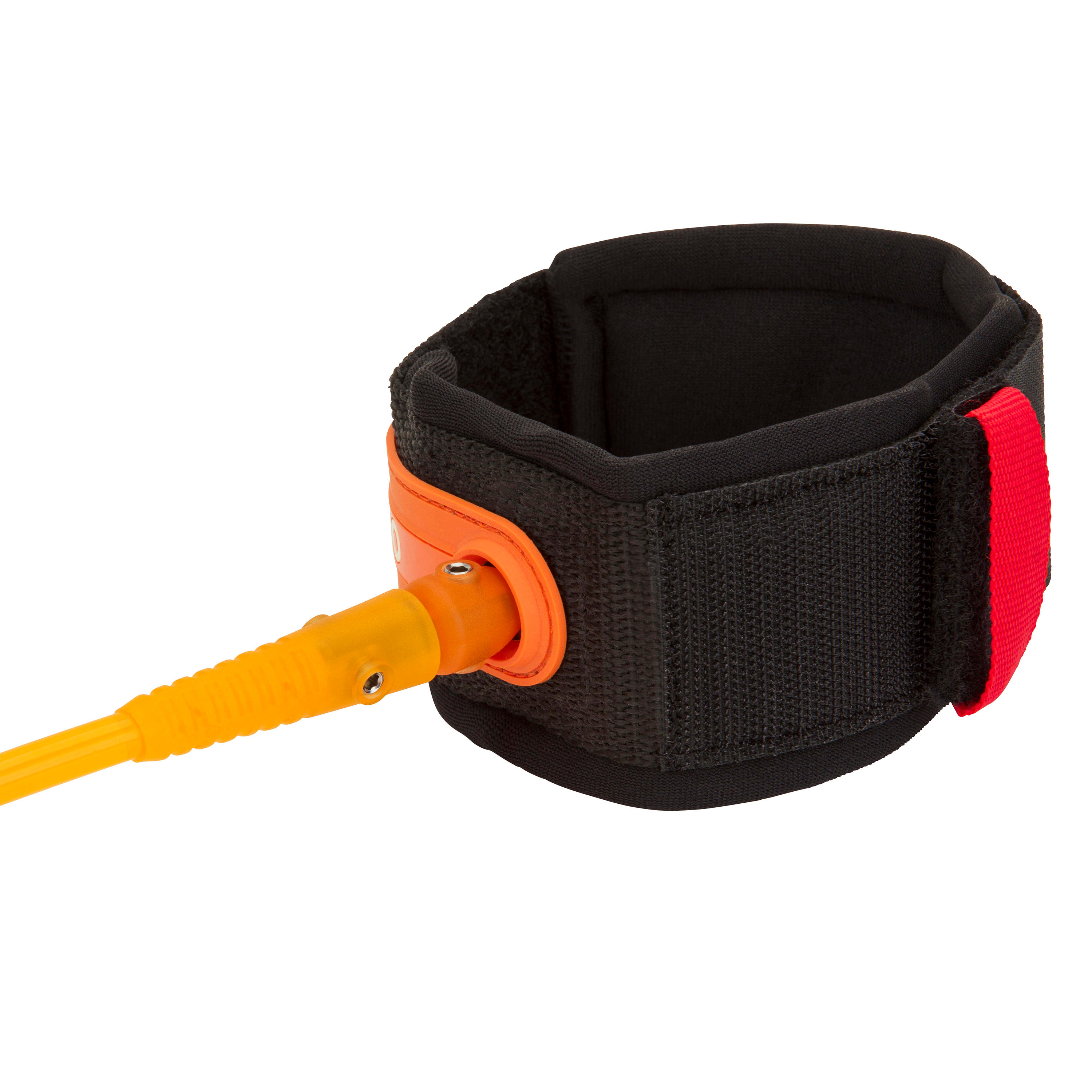 OLAIAN Leash na surf 7' (210 cm) priemer 7 mm oranžový bez · záber 5