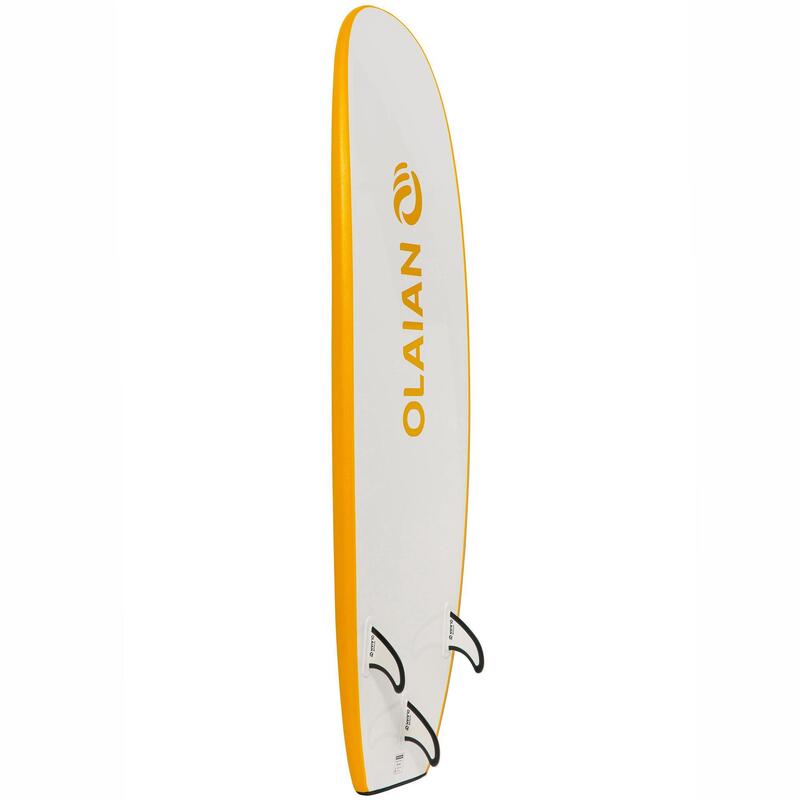 Pěnový surf 100 6'8" s leashem a 3 ploutvičkami