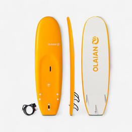 SURF MOUSSE 100  6&#039;8&quot;  livrée avec un leash et 3 ailerons .