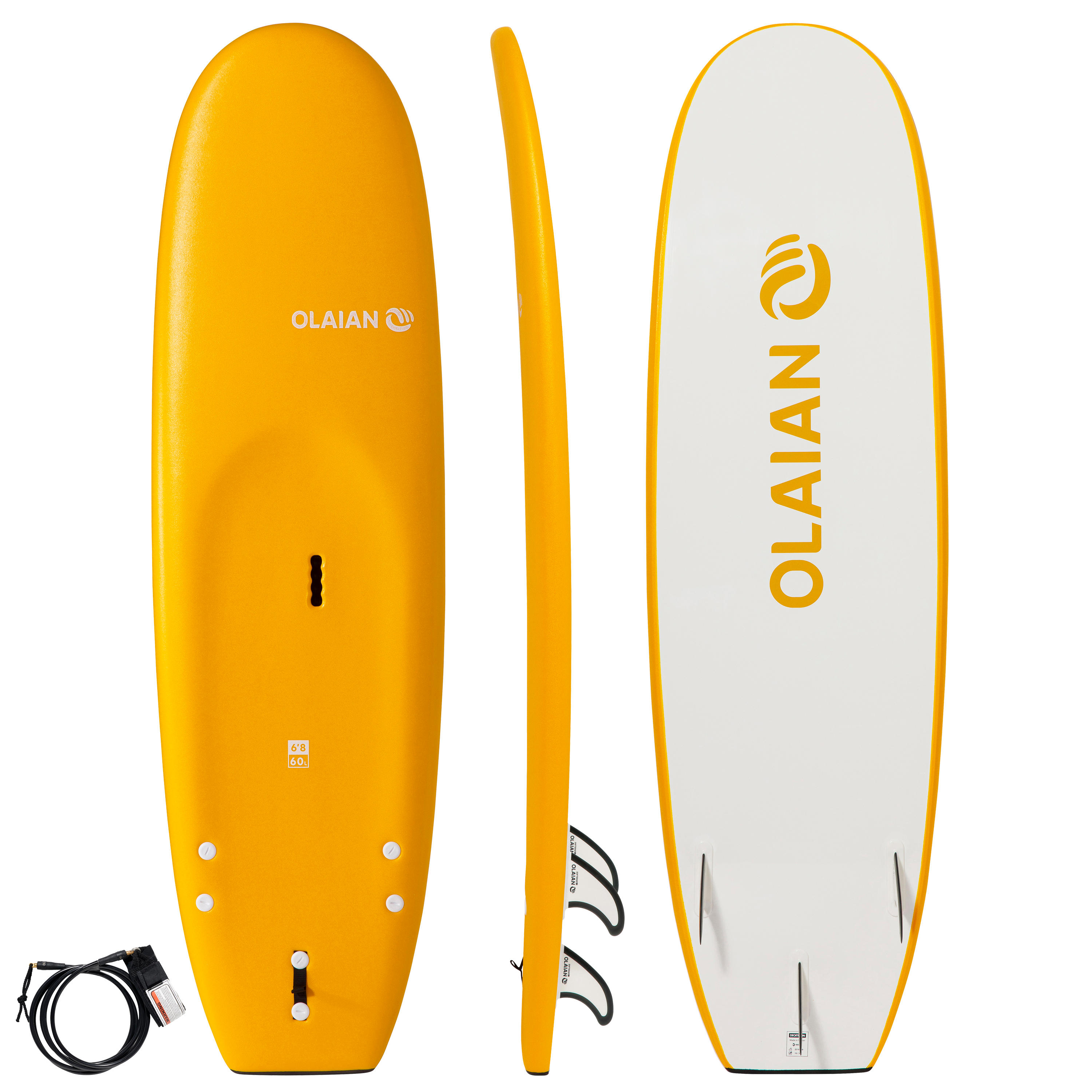 decathlon foam surfboard