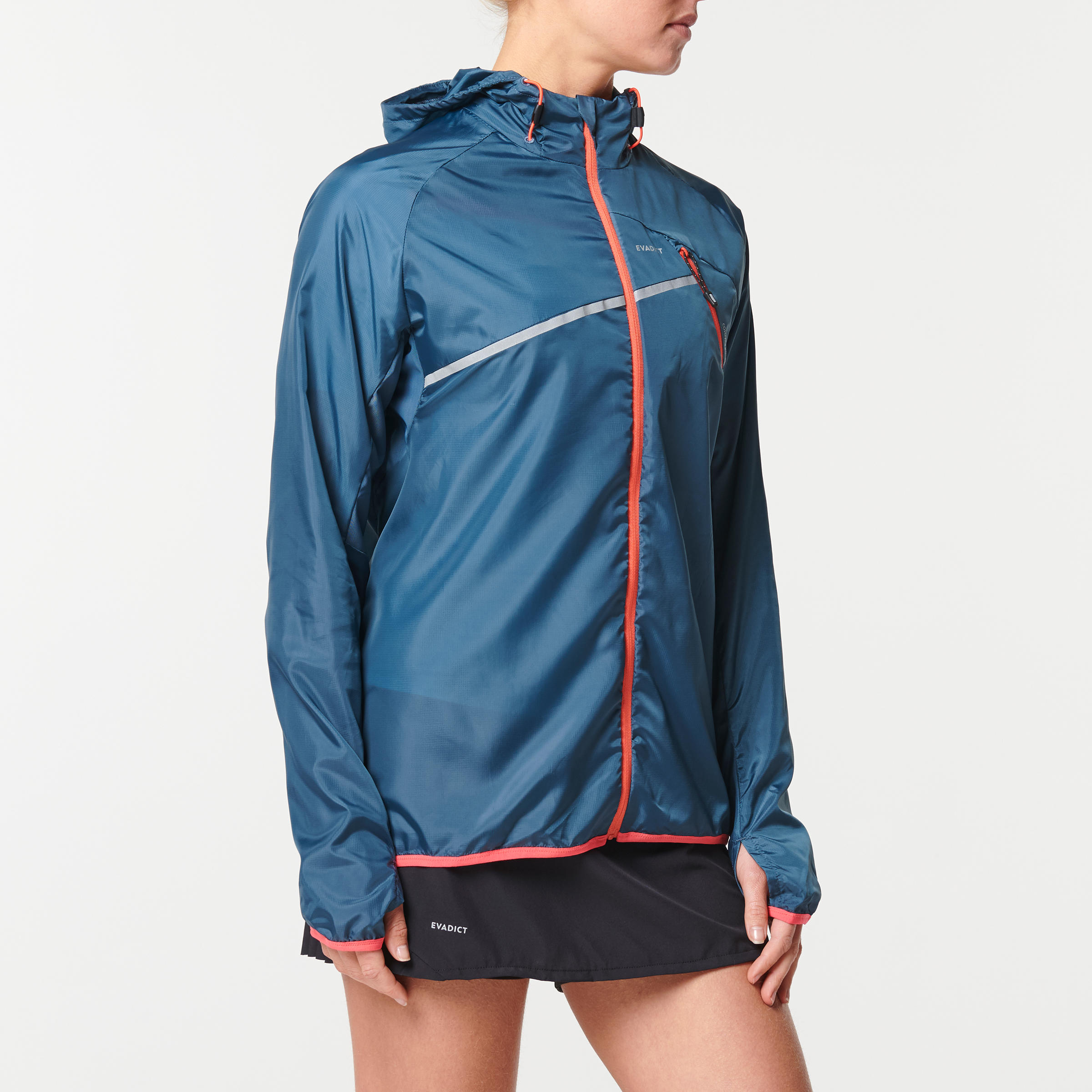 running jacket womens grey