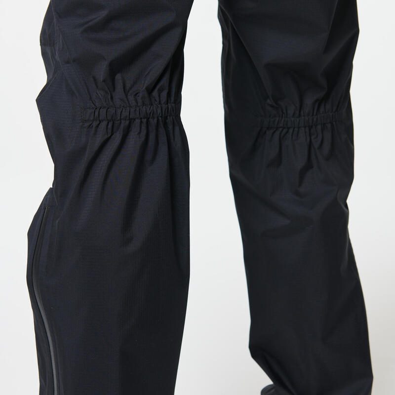 Lauf-Regenhose Trailrunning Damen wasserdicht - Run 900 schwarz