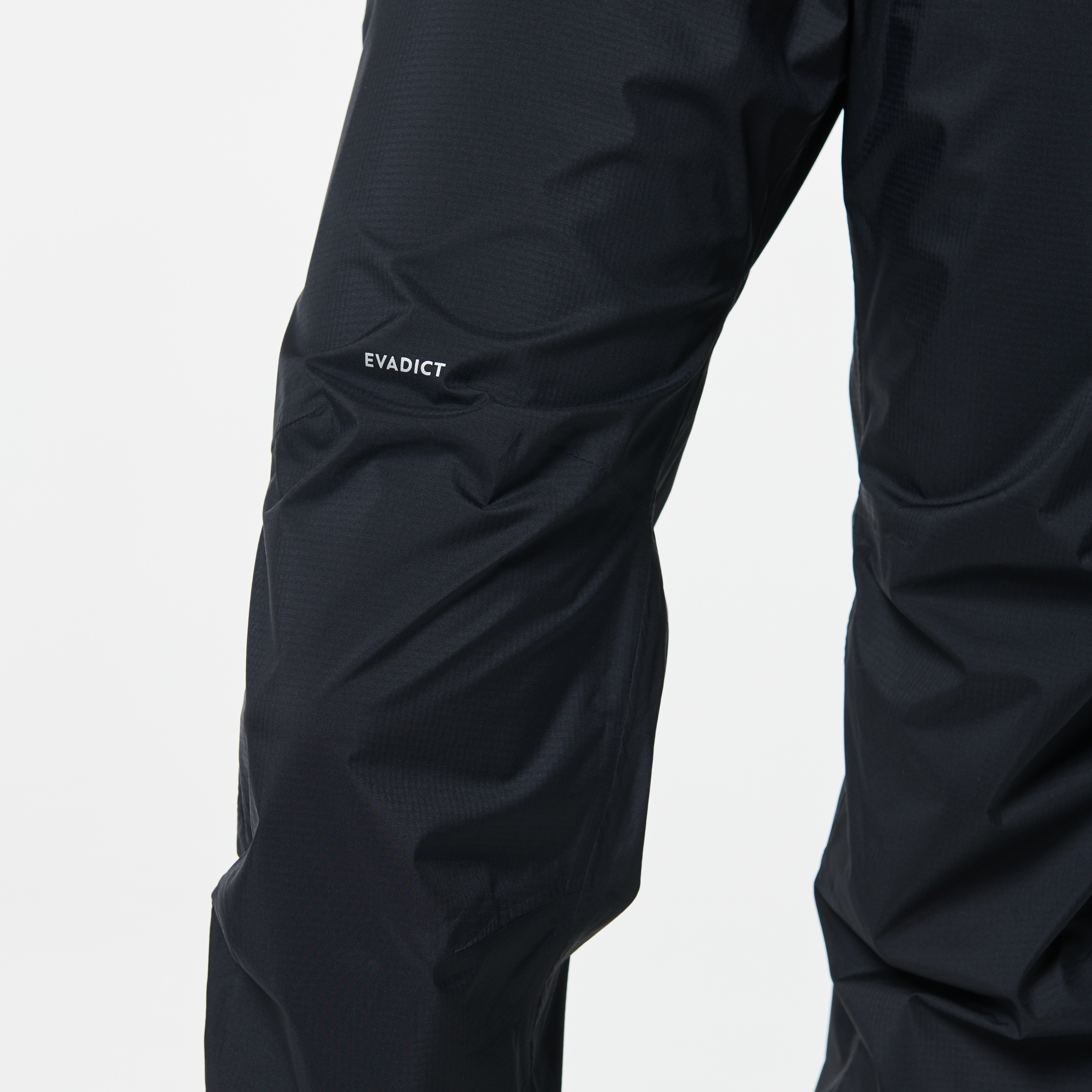 Pantalon imperméable de running & trail running femme - kiprun run 900 rain noir - Textile athlétisme - EVADICT- Clubs - Entreprises - Collectivités - Associations