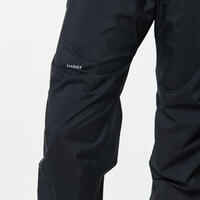 WOMEN'S TRAIL RUNNING WATERPROOF TROUSERS - BLACK