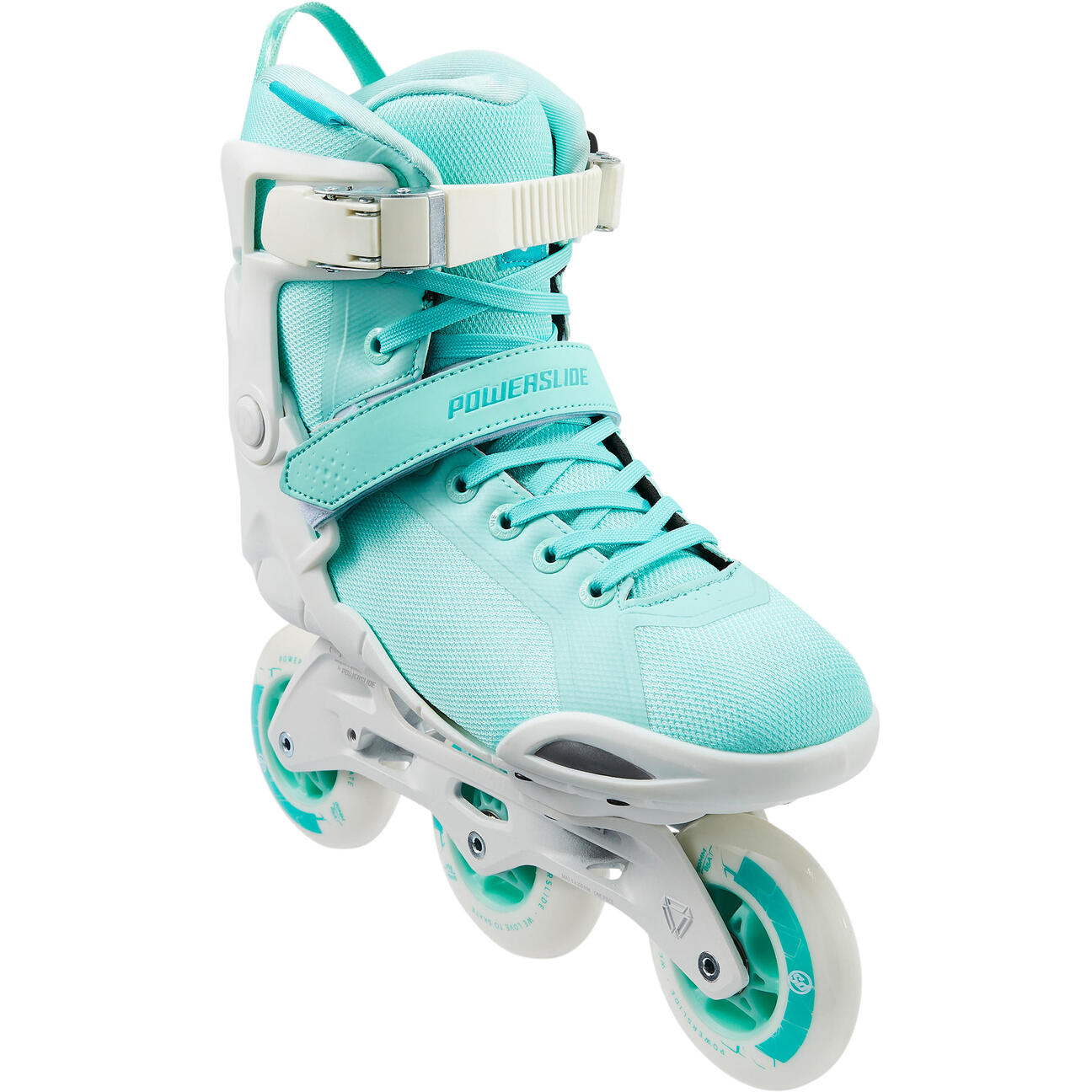 Adult Women's 3x90mm Powerslide Inline Skates Phuzion Radon - White