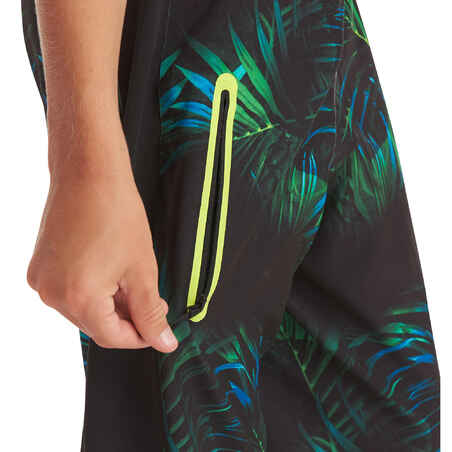 swim shorts/boardshort 900 black green