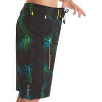 swim shorts/boardshort 900 black green