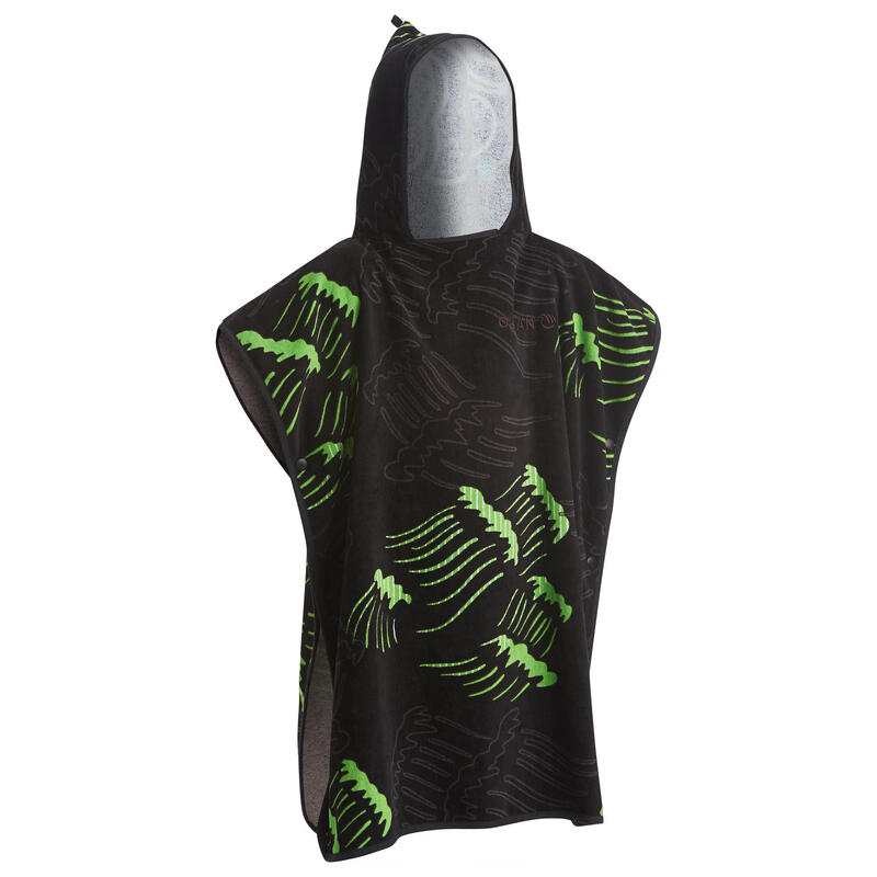 Poncho de baie surf 500 Sweet Copii 110-135 cm