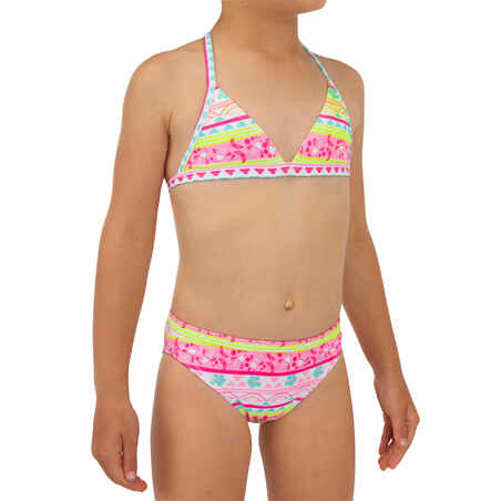 Two-piece TRIANGLE swimsuit TINA 100 - PINK