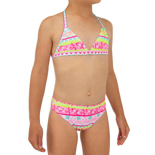 
      Surf Girl's Swimsuit Top and Panty Triangle Tina 100 
  