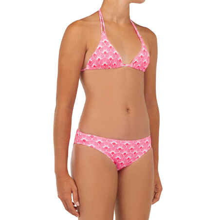 Two-piece swimsuit TALOO 100 - PASTEL PINK