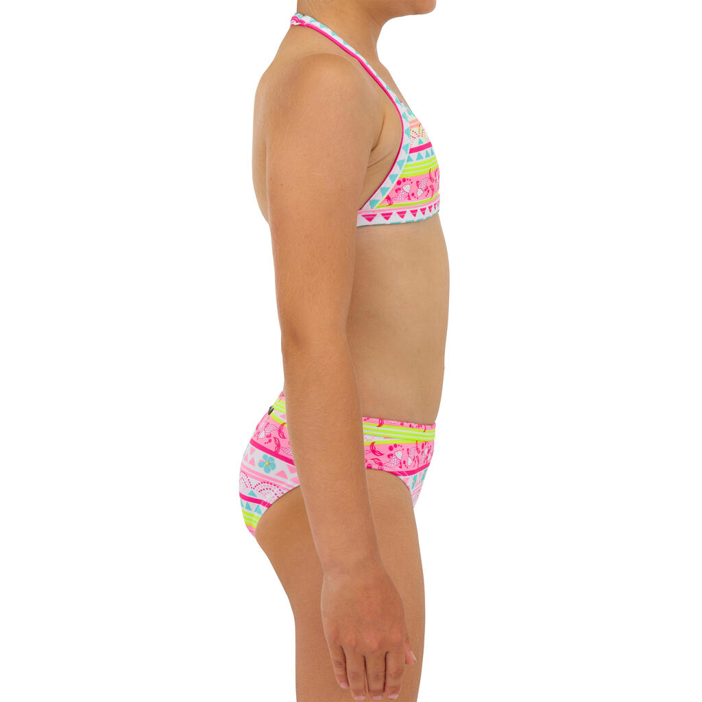 Surf Girl's Swimsuit Top and Panty Triangle Tina 100 