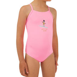 ADUKIDE Girls One Piece Swimsuit Summer Quick Dry Swimwear Beach Bathing Suit for 2-9 Years 