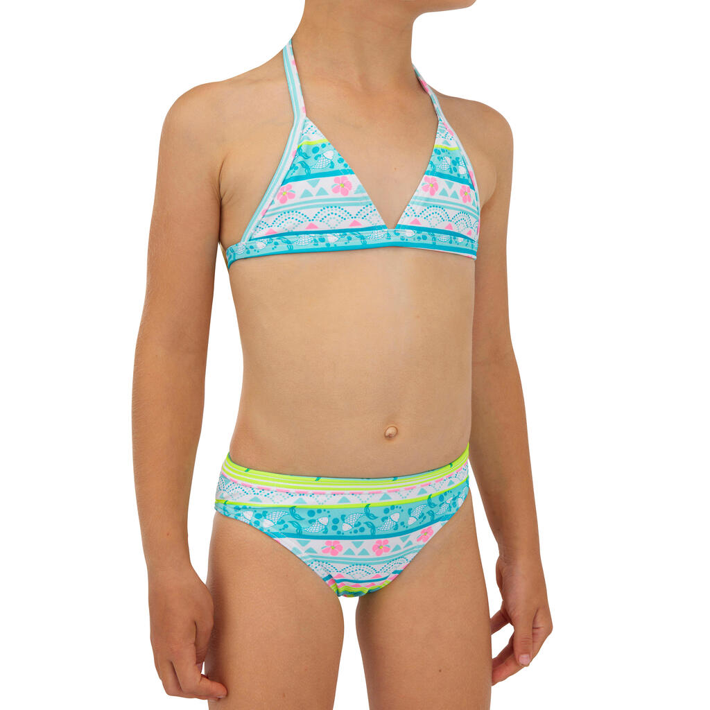 Two-piece TRIANGLE swimsuit TINA 100 - PINK