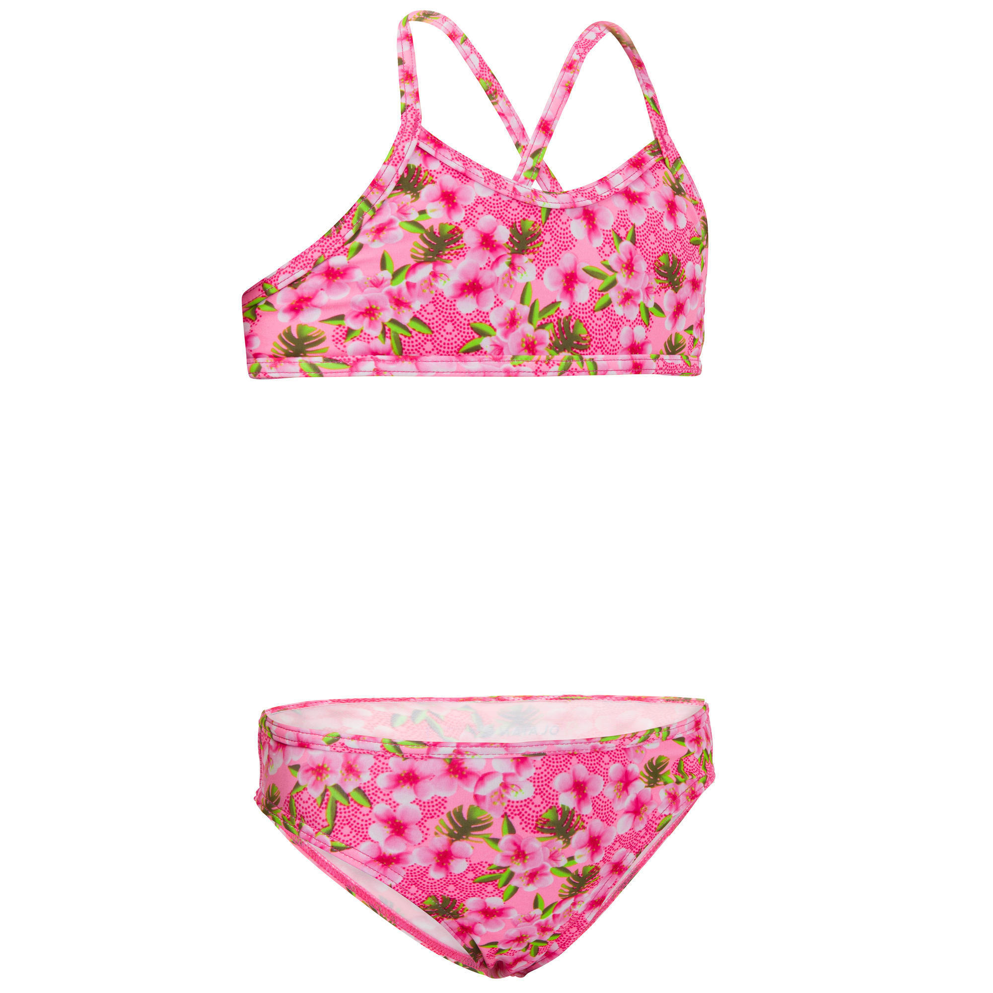 Bikini de surf boni 100 menina rosa