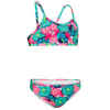 Bikini-Set Mädchen 100 Boni Naka grün/pink