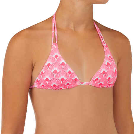 Conjunto Bikini Niña Surf Taloo 100 Rosa Pastel