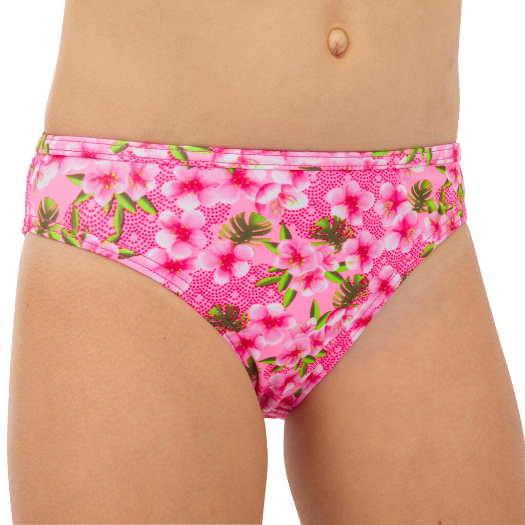 Meiteņu divdaļīgais bikini peldkostīms “Boni 100”, rozā