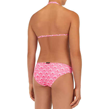 Conjunto Bikini Niña Surf Taloo 100 Rosa Pastel