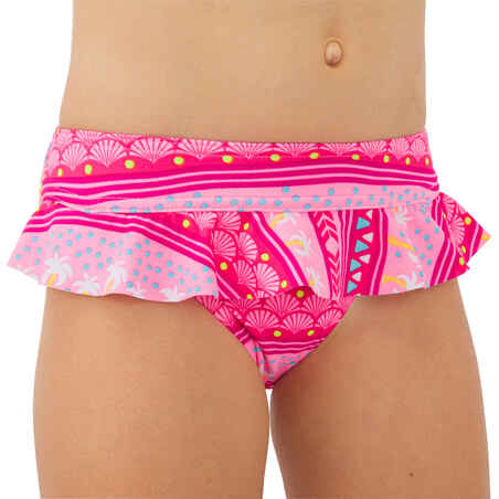 Octavie swimming panty - Pink Sensu Little girl's bikini bottom