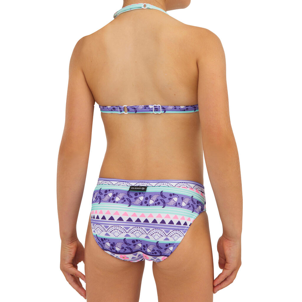 Surf Girl's Swimsuit Top and Panty Triangle Tina 100 