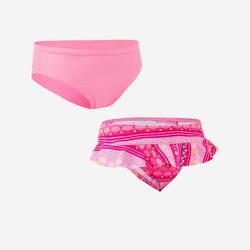 Bikinibroekje voor surfen meisjes MADI 100 roze