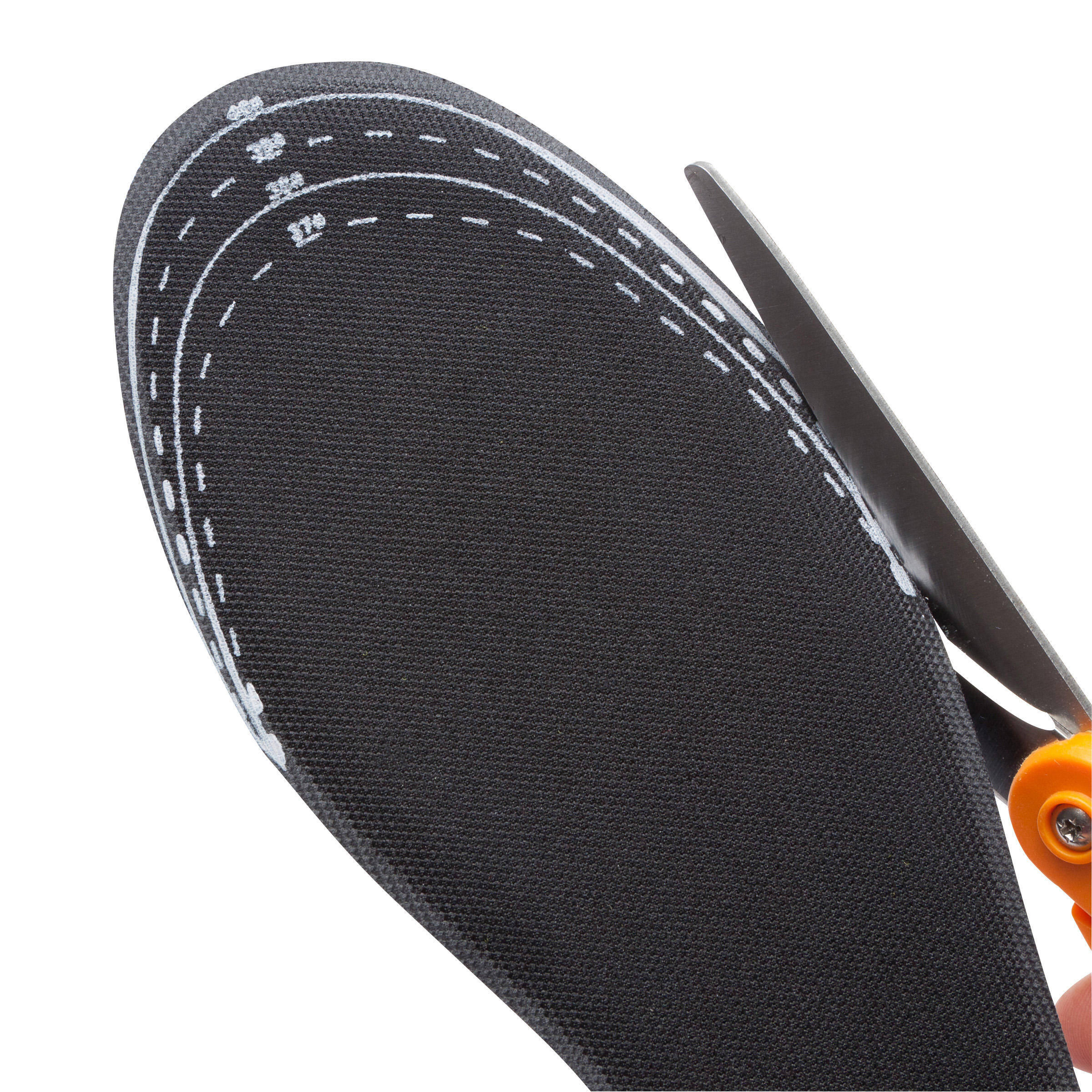 WALK MEMORY FOAM INSOLES - BLACK -  5