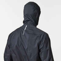 Men's Running & Trail Running Waterproof Jacket - KIPRUN Run 500 Rain - Black