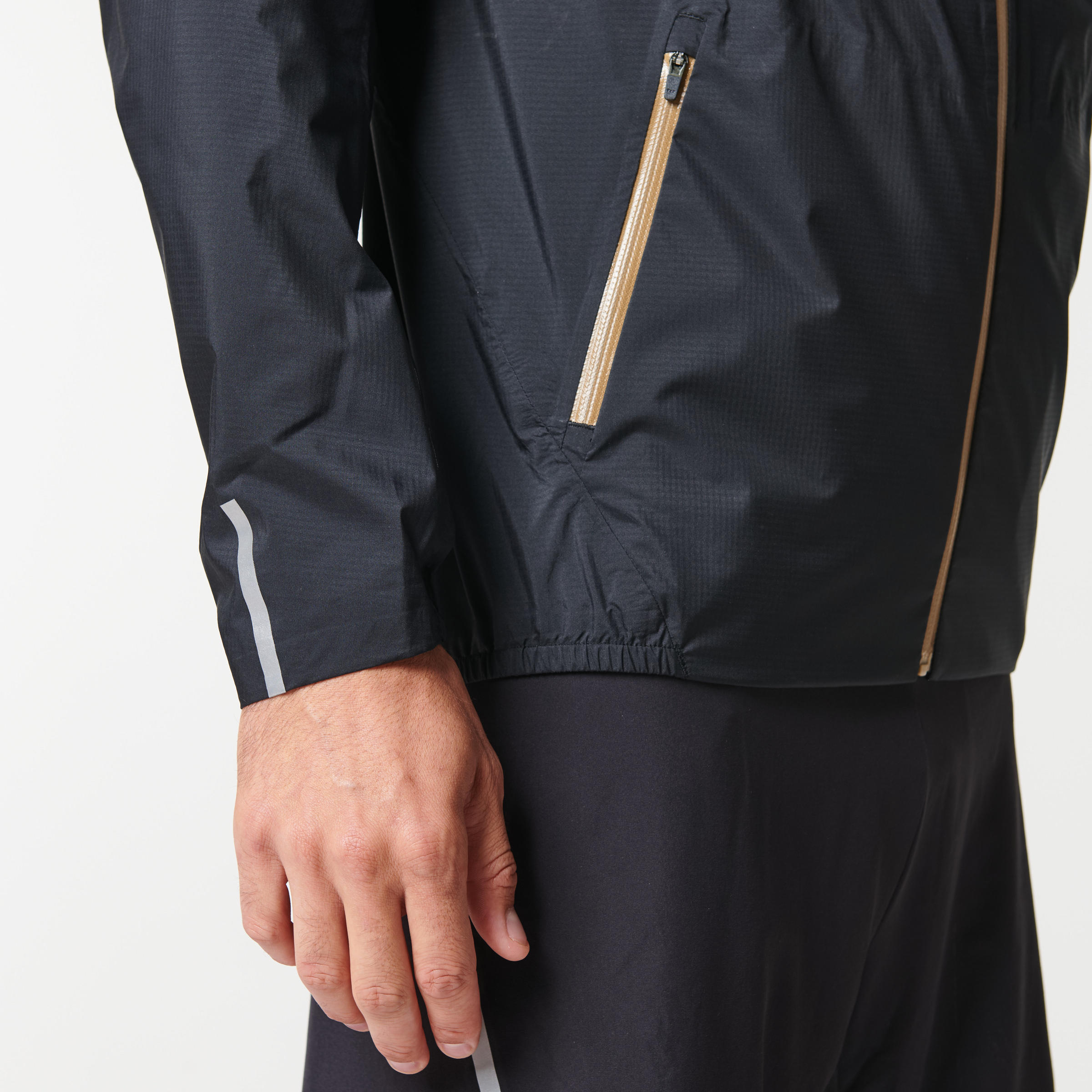 Men's Trail Running Waterproof Long-Sleeved Jacket - KIPRUN