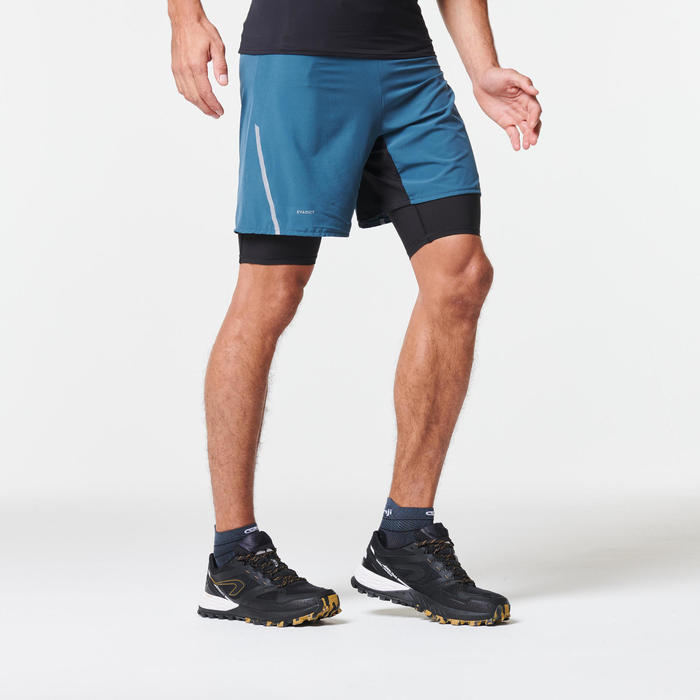 Evadict Short cuissard confort trail running homme Decathlon