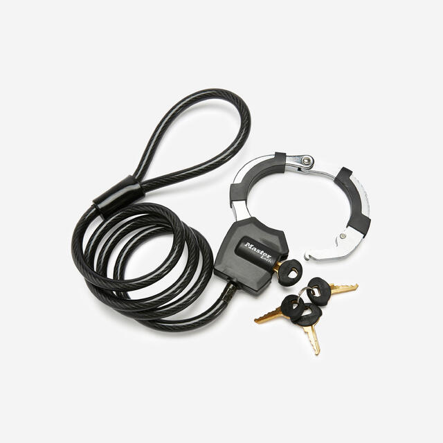 Scooter Anti-Theft Cuffs Masterlock - Black