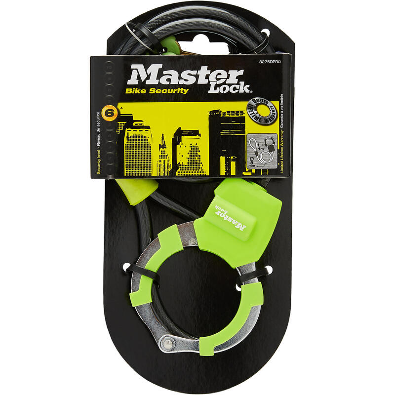 Masterlock antivol-menottes trottinette noire