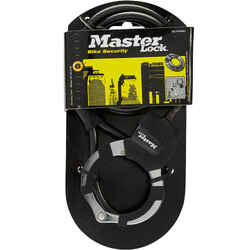 Scooter Anti-Theft Cuffs Masterlock - Black