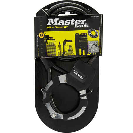 Scooter Anti-Theft Cuffs Masterlock - Black