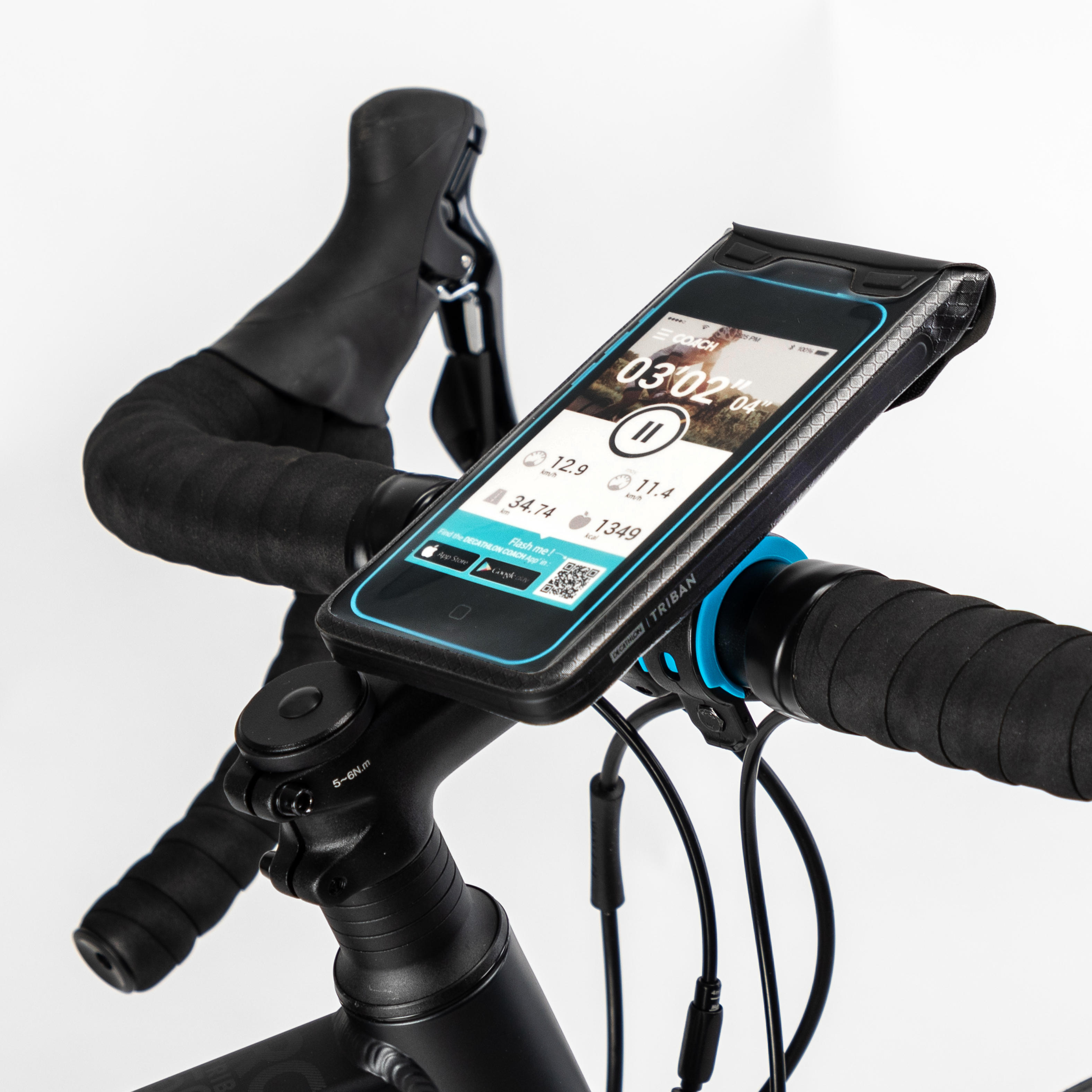 TRIBAN Waterdichte smartphonehouder voor fiets 900 M | Decathlon