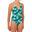 maillot de bain 1 pièce SURF FILLE VERT HIMAE 500