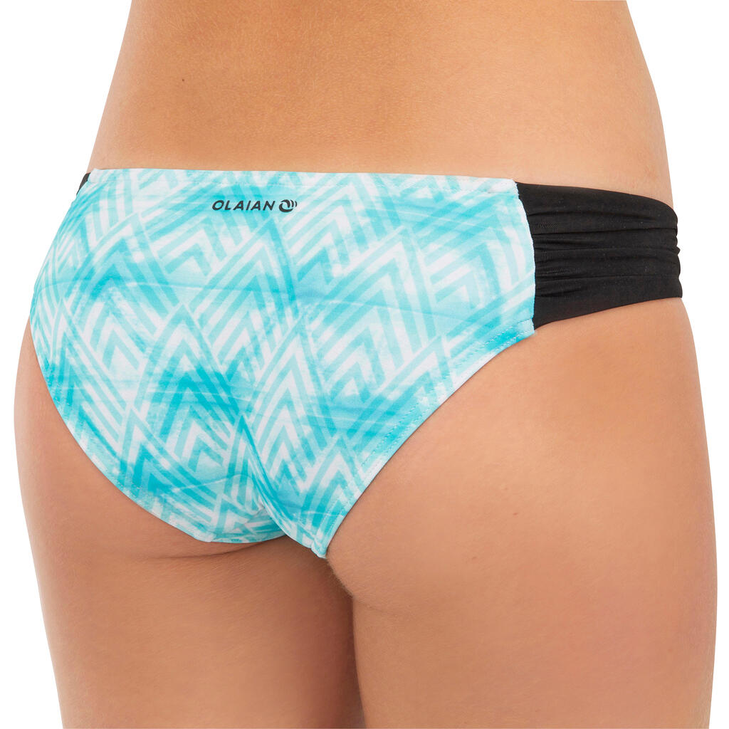 GIRL'S SURF Swimsuit bottoms MALOU 500 - TURQUOISE