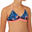 Bikinitop voor surfen meisjes Betty 500 triangel blauw