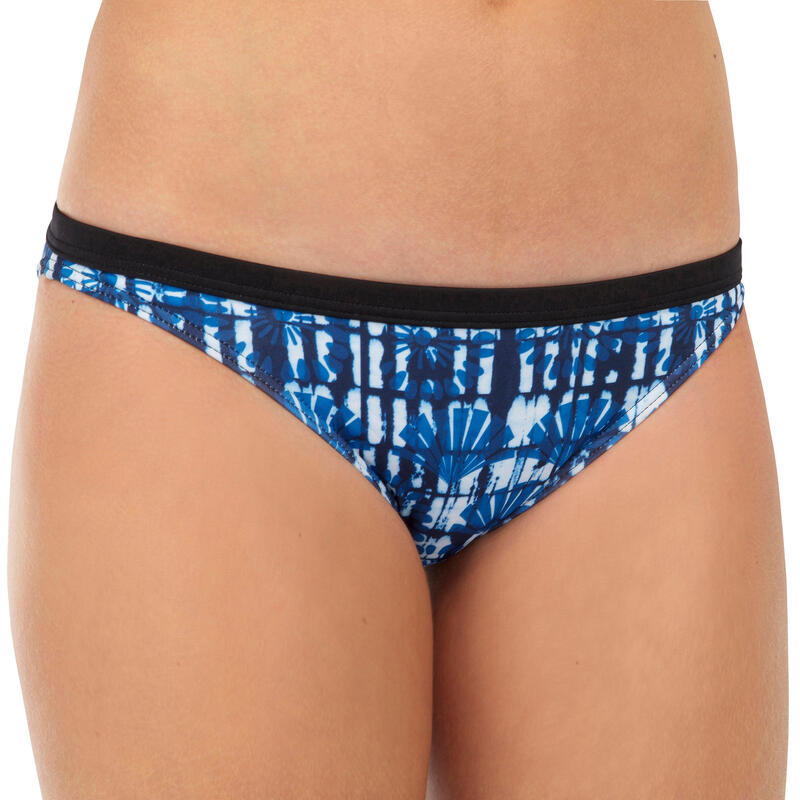 Bikini-Hose Surfen Maeva 500 Mädchen blau