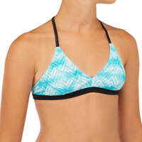 Sutien surf tip triunghiuri BETTY 500 Turcoaz Fete Sutien surf BETTY 500 Turcoaz OLAIAN - Costume de baie