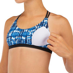 Top Bikini Niña Bondi 500 Azul