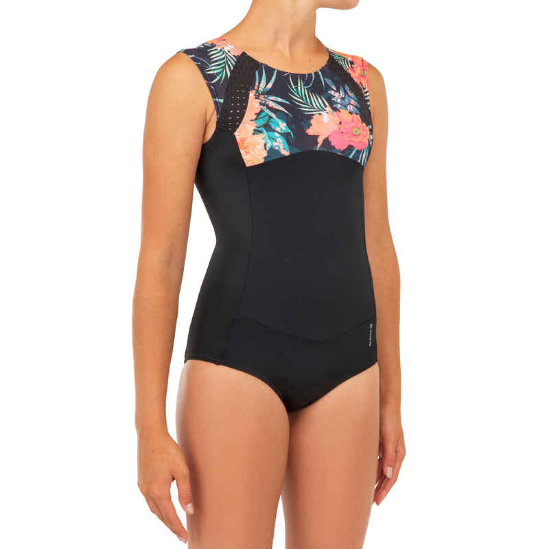 One-piece swimsuit  MANLY 900 - Black Red